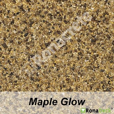 image of ronadeck resin bound surfacing maple glow