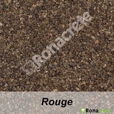 image of ronadeck resin bound surfacing rouge