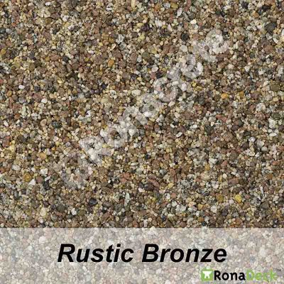 image of ronadeck resin bound surfacing rustic bronze