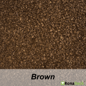 RonaDeck Rubber Granule Surfacing Brown