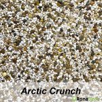 image of ronadeck resin bound surfacing arctic crunch