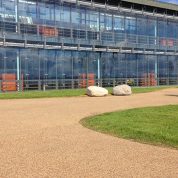 ronadeck resin bound surfacing office redevelopment