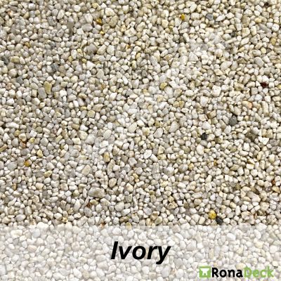 image of ronadeck resin bound surfacing ivory