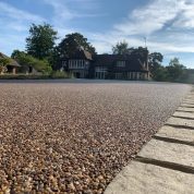 riverbed driveway